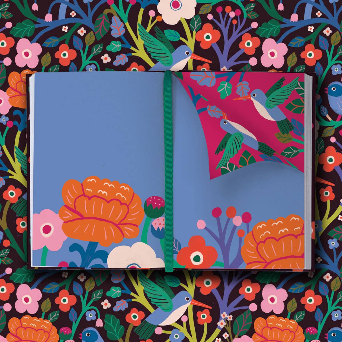 Roger La Borde - Wholesale Journal/Diary - Birdsong Illustrated Journal  - AS 0649