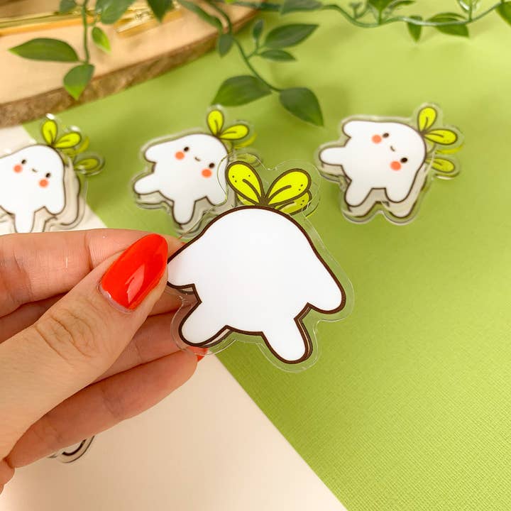 Laurel Mae Art - Vendita all'ingrosso Molletta raccogli documenti - Clip acrilica Meebloo7