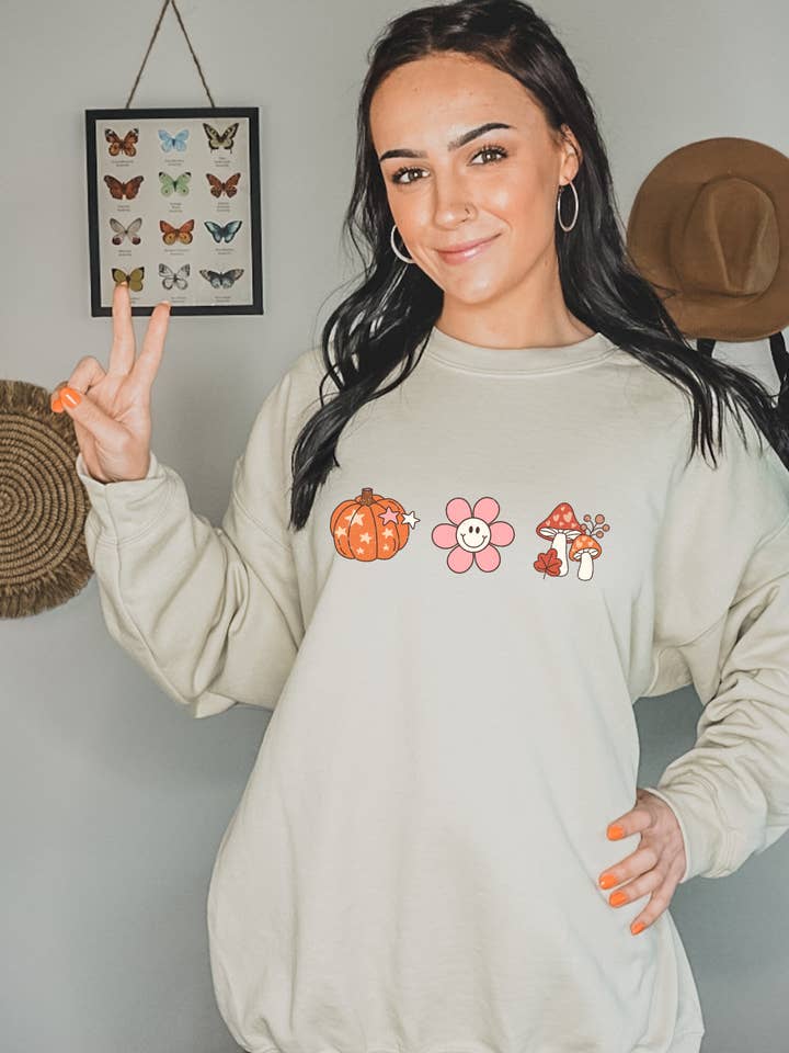 J'aime surtout l'automne à col rond pour la vente par Shop Alloe | Print & Media Co.