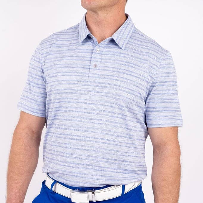 Men's Shirt - Lined Up Royal for wholesale by TJ Sport