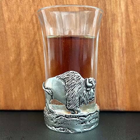 Buffalo Shot Glass for wholesale by Basic Spirit