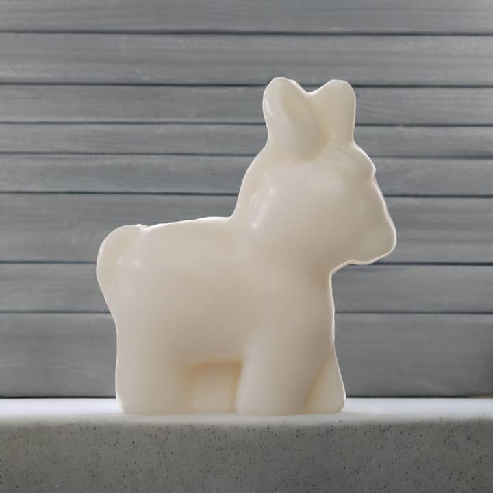 S2Z Cosmetics - Vendita all'ingrosso Saponette - SAPONE PER BAMBINI D'ASINA CON LATTE D'ASINA BIOLOGICO NATURA 60G1