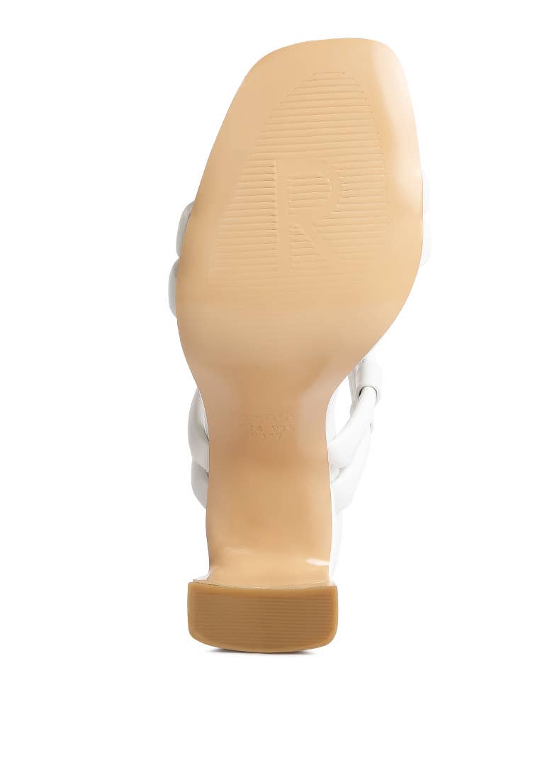 Rag Company - Vente Talons hauts – femme - Sandale à talons carrés AVIANNA Slim12