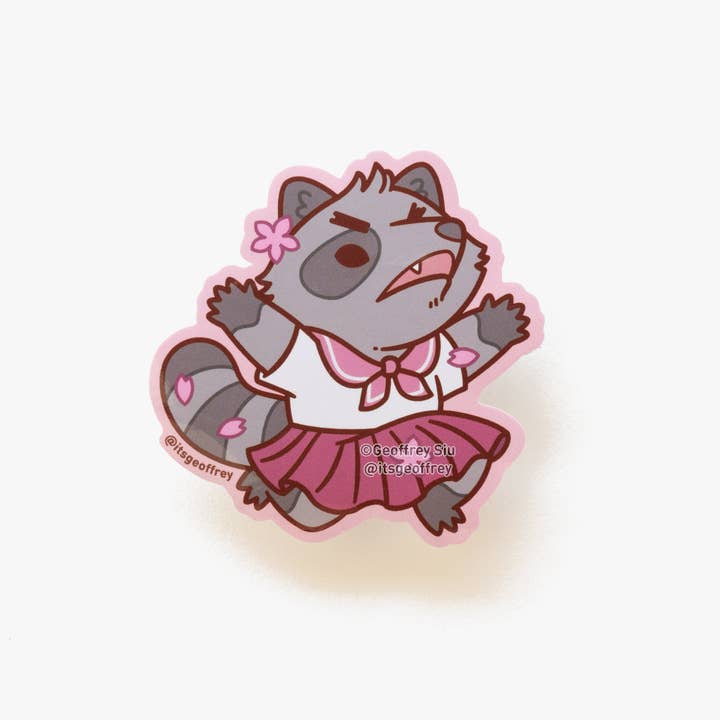 Geoffrey Siu Art LLC - Vendita all'ingrosso Adesivo - Adesivi in vinile Sakura-Kun