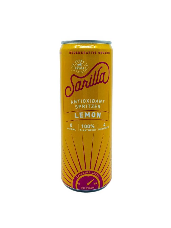 Seltzer Antioxydant au Citron Bio - Sans Arômes Naturels pour la vente par Sarilla