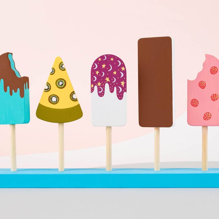 Firebird - Wholesale Wood Toy - Kids - Wooden Ice Lollys3