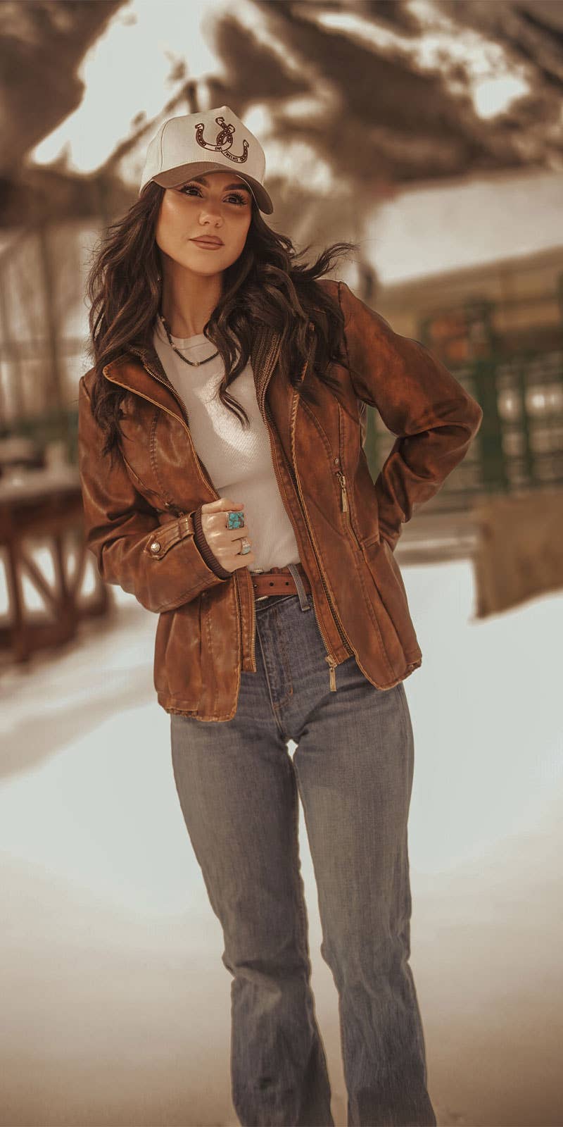 Brown Ladies Jacket 801108-2025 for wholesale on Faire2