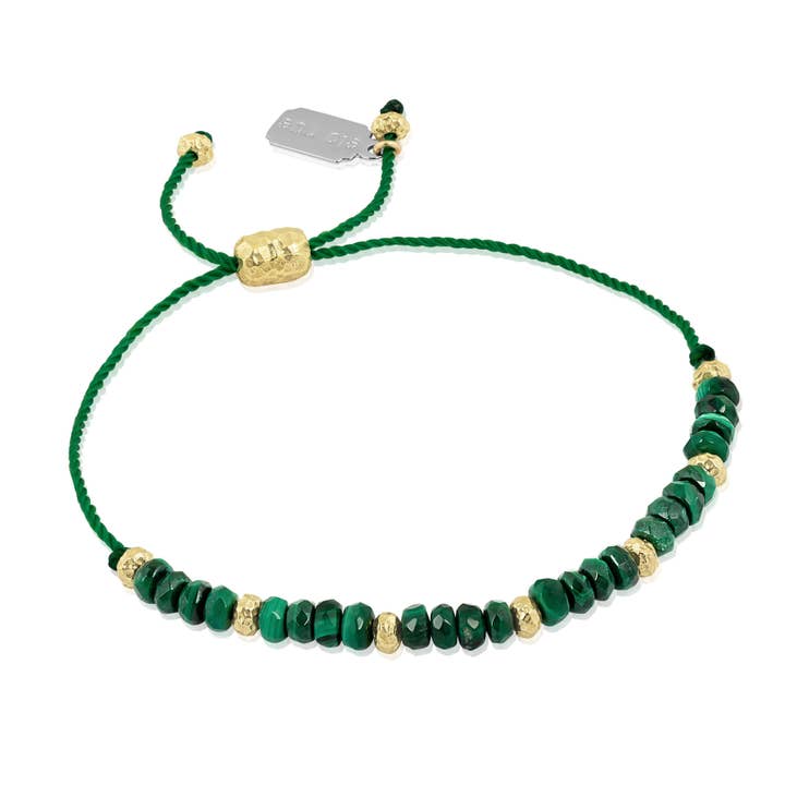mini gemstone bolo bracelet for wholesale by Ela Rae Jewelry Llc.