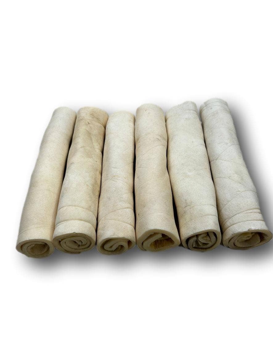 Healthy Dog Chews - Wholesale Pet Treats - Dog - Skinny Beef Cheek Rolls 10" (BC1012ROLLSK)1