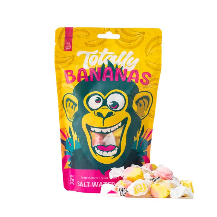 Totally Bananas™ Taffy Bag for wholesale by Taffy Shop