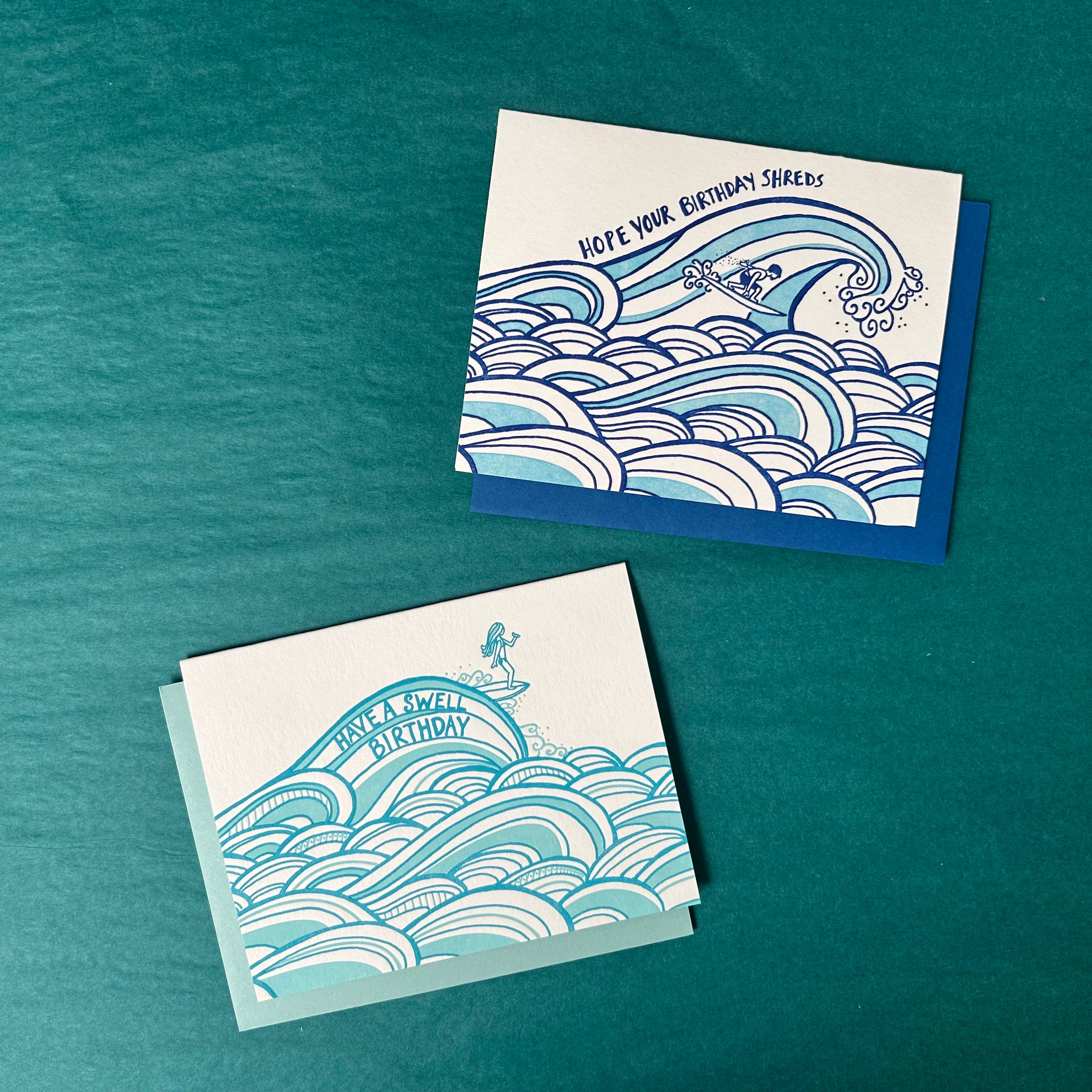 folio press & paperie – wholesale Födelsedagskort – Ha ett svälla födelsedagskort3