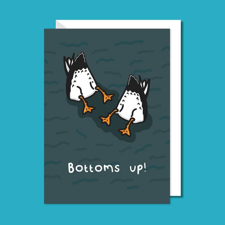Funny Gulls Celebrations Card for wholesale by Innabox Ltd