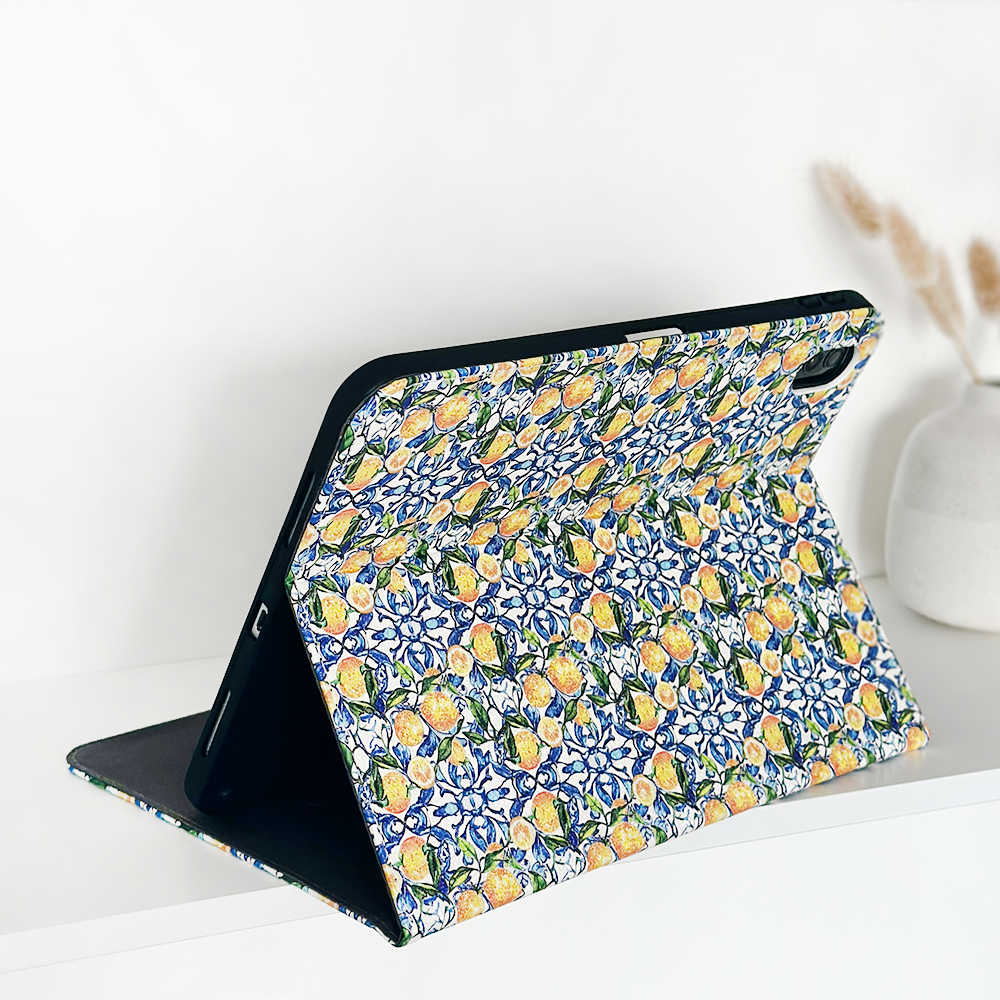 Coconut Lane – wholesale Laptop/tablet case – Women's – Amalfi Lemon iPad Case4