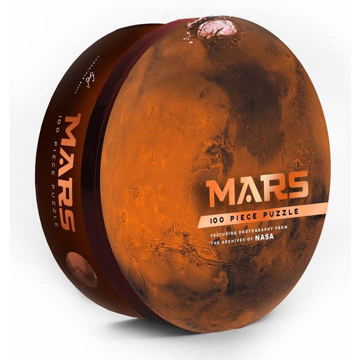 Chronicle Books - Wholesale Puzzle - Adult - Mars: 100 Piece Puzzle