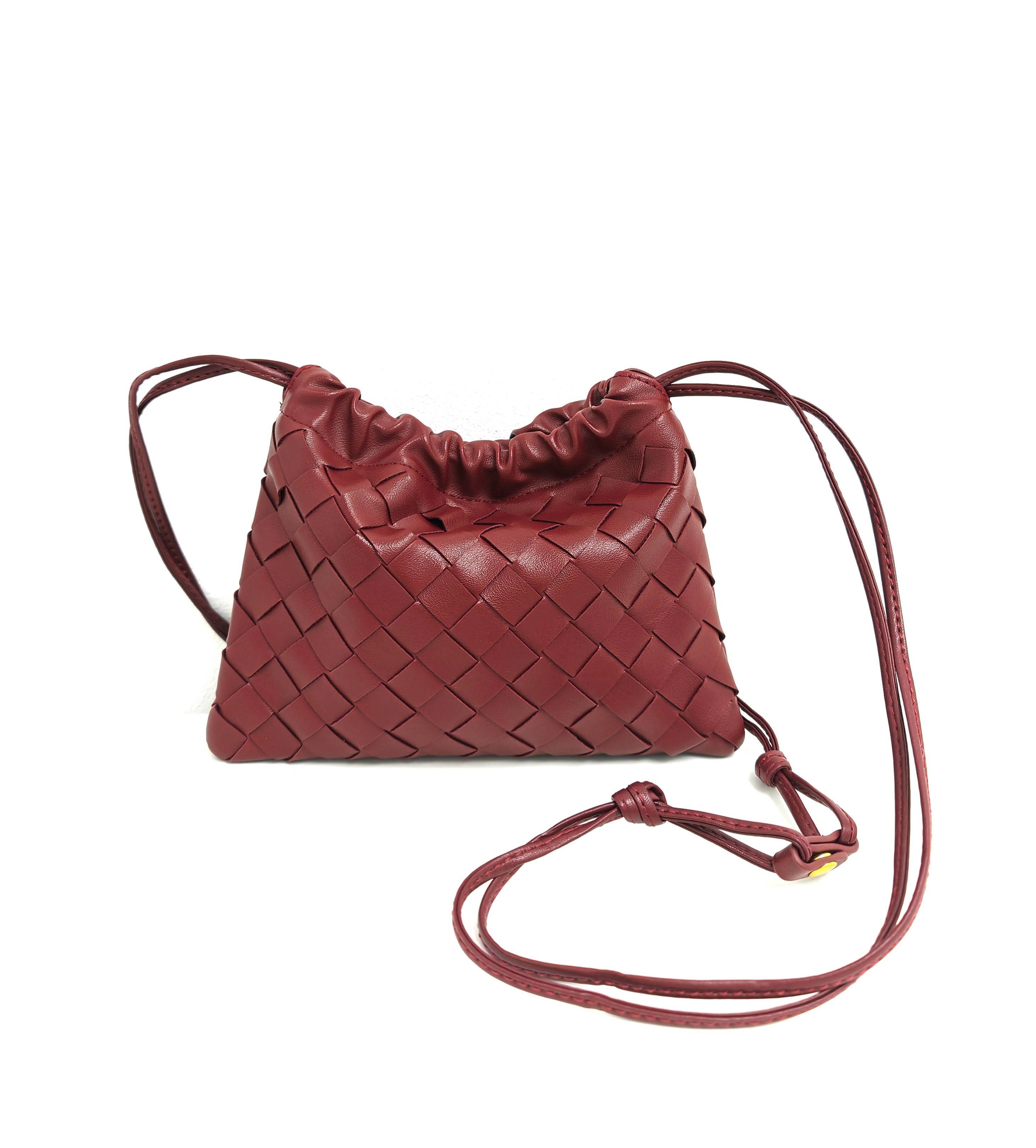 Superbia – wholesale Crossbody bag – Women's – Handmade Woven Premium Pu Mobile Bag Essential BagB21831