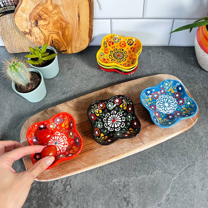 Umays Boho - Wholesale Dinnerware Set - Cute Small Bowls, Handmade Bowls, Tapas Bowls for Condiments9