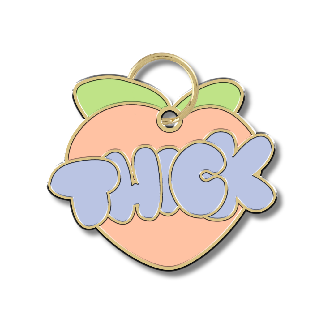 Furei Pets – wholesale Pet collar charm – Cat/dog – Thick Tag1