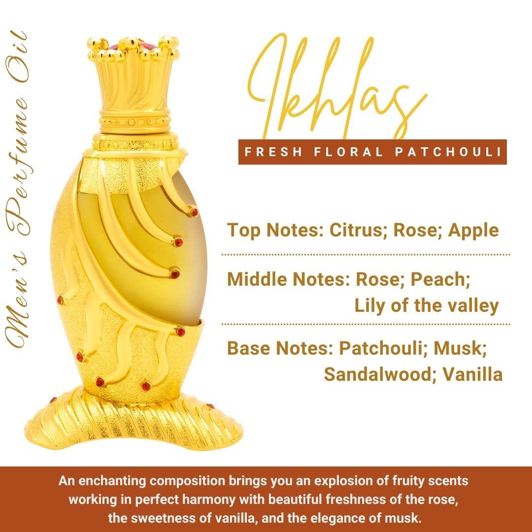 NASEEM – wholesale Fragrance oil – IKHLAS Perfume Oil Fresh Floral Patchouli Men's Fragrance1