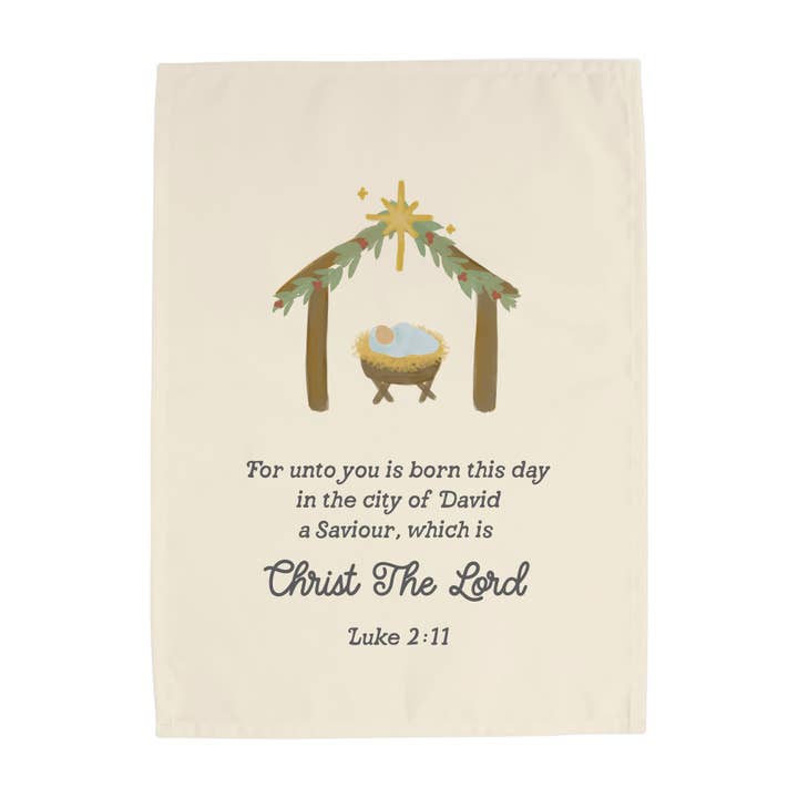 A Savior is Born Banner for wholesale by Hunny Prints