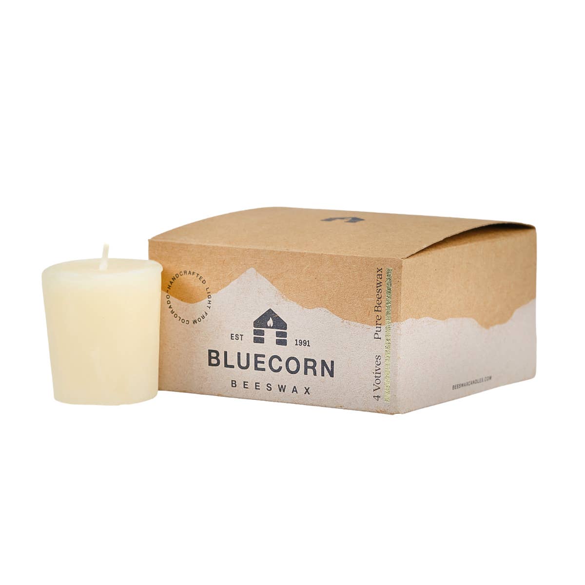 Bluecorn Candles - Wholesale Votive Candle - Pure Beeswax Votive Candles - Sustainable & Handcrafted9