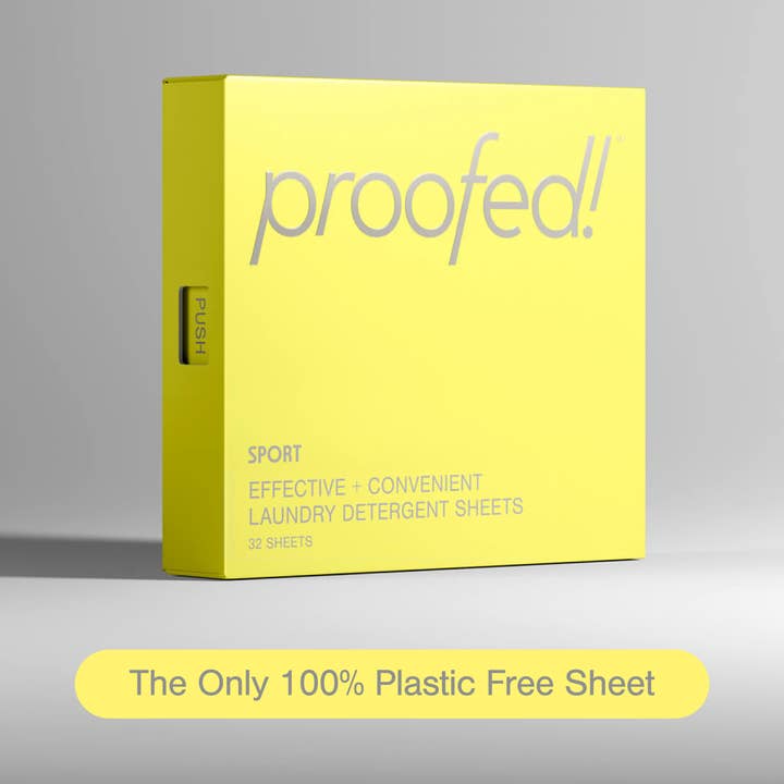 Proofed! - Wholesale Laundry Detergent Powder/Pods - Laundry Detergent Sheets Plastic Free - Sport Scent0