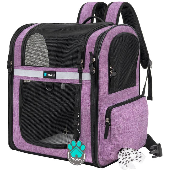 PetAmi - Wholesale Pet Carrier - Cat/Dog - Ultimate 4 Way Entry Pet Carrier Backpack29