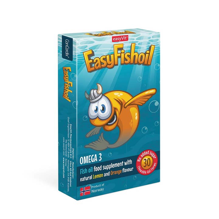 EasyFishOil - Omega 3 with Vitamin D3 - 30 pieces for wholesale by UANDU GmbH