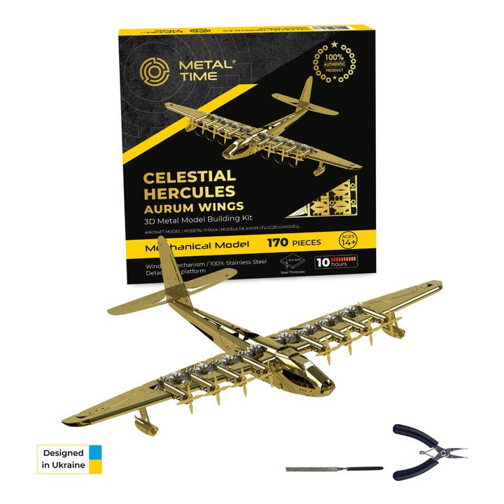 AURUM WINGS CELESTIAL HUGHES H-4 HERCULES SPRUCE GOOSE for wholesale by METAL-TIME INC.