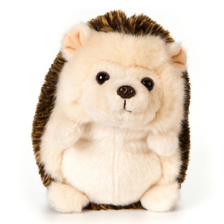 Living Nature Hedgehog Sitting Plush Stuffed Animal Toy for wholesale by Keycraft