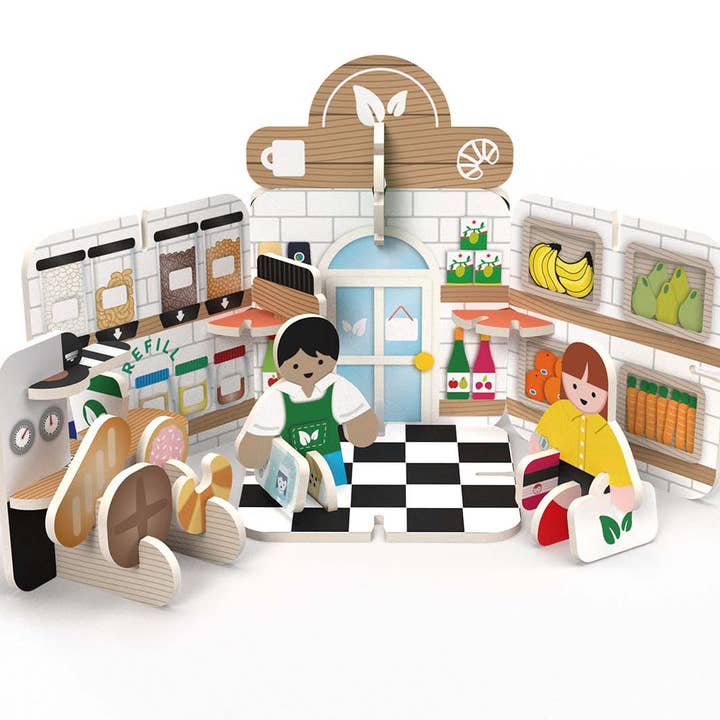 PlayPress Toys Ltd - Wholesale Toy Set - Kids - Mini Refill Café Playset3