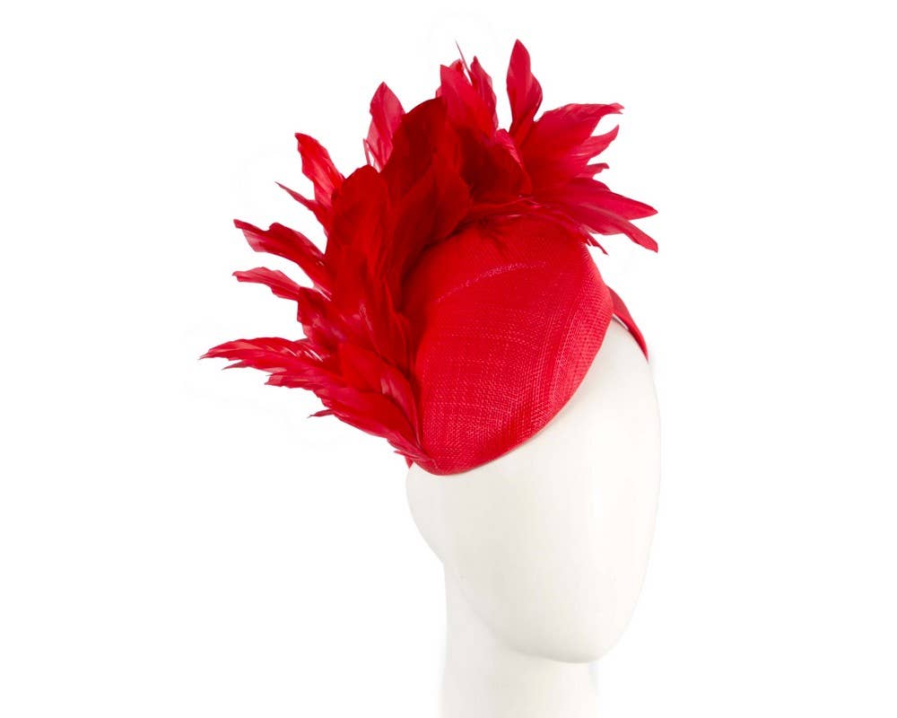 Max Alexander by Cupids Millinery Melbourne - Wholesale Fascinator Hat - Women's - Spring racing pillbox with feathers by Fillies Collection6