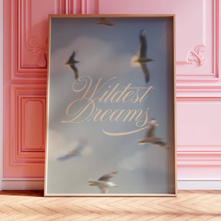 Wildest Dreams Poster | 1989 Album Poster | Wall Art | Preppy Wall Art | Wildest Dreams Song Poster for wholesale by Haus of Moods