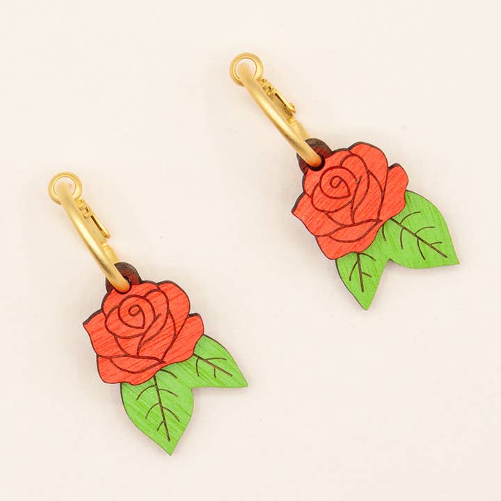 Brincos Rosa Rosae por atacado de Materia Rica ☀️