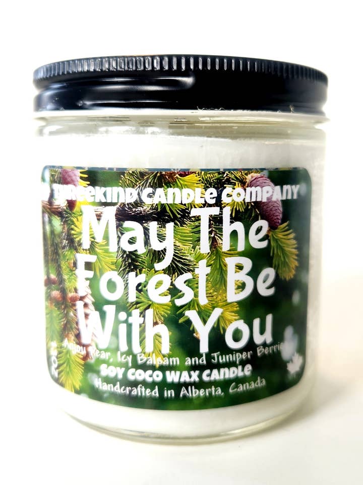 Che la foresta sia con te per la vendita all'ingrosso da parte di Threekind Candle Company