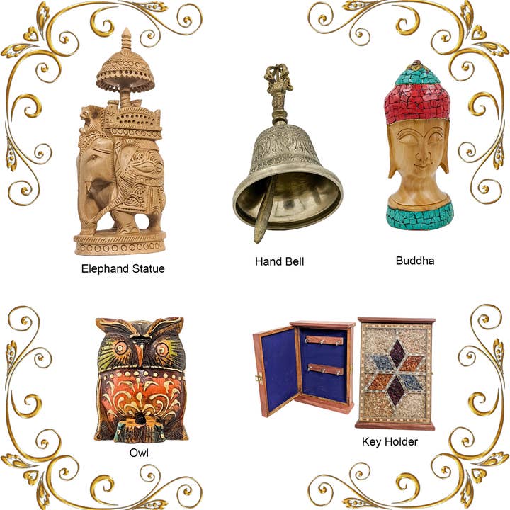 Vintage Handicraft Wood & Metal - for wholesale by Keeraft