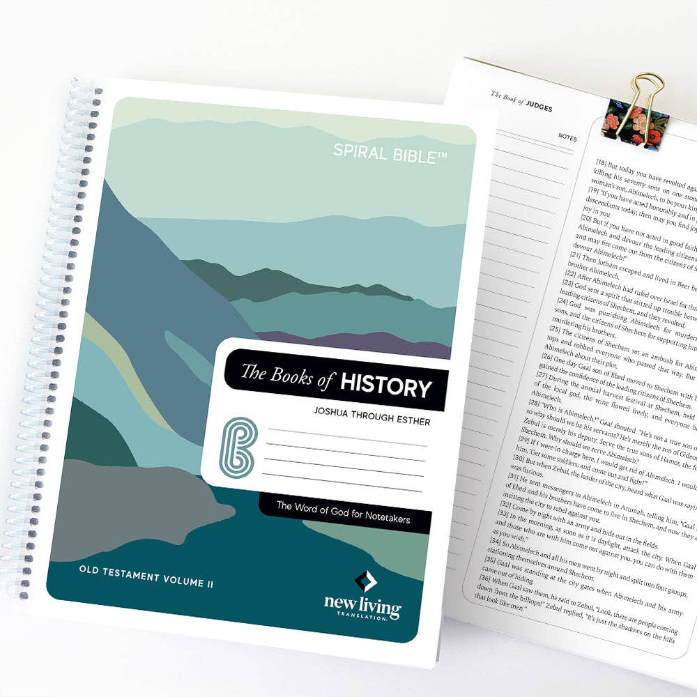 Spiral Bible - Wholesale Religion - Spiral Bible™ - NLT - Joshua - Esther1