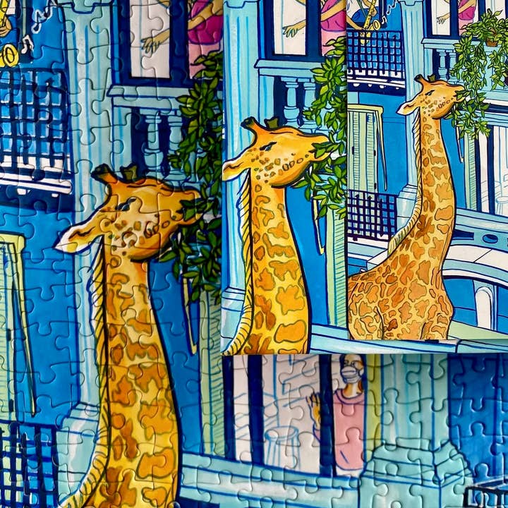 Mango Puzzles - Wholesale Puzzle - Adult - City Culture | 1000-piece Puzzle for Adults | Artwork by Jules Monson2