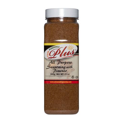 Cool Runnings Foods - Wholesale Gedroogde kruidenmix - Cool Runnings Plus kruiden voor alle doeleinden met Pimento 880g