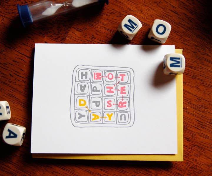 Wild Ink Press - Wholesale Mother's Day Card - Boggle Mother's Day1