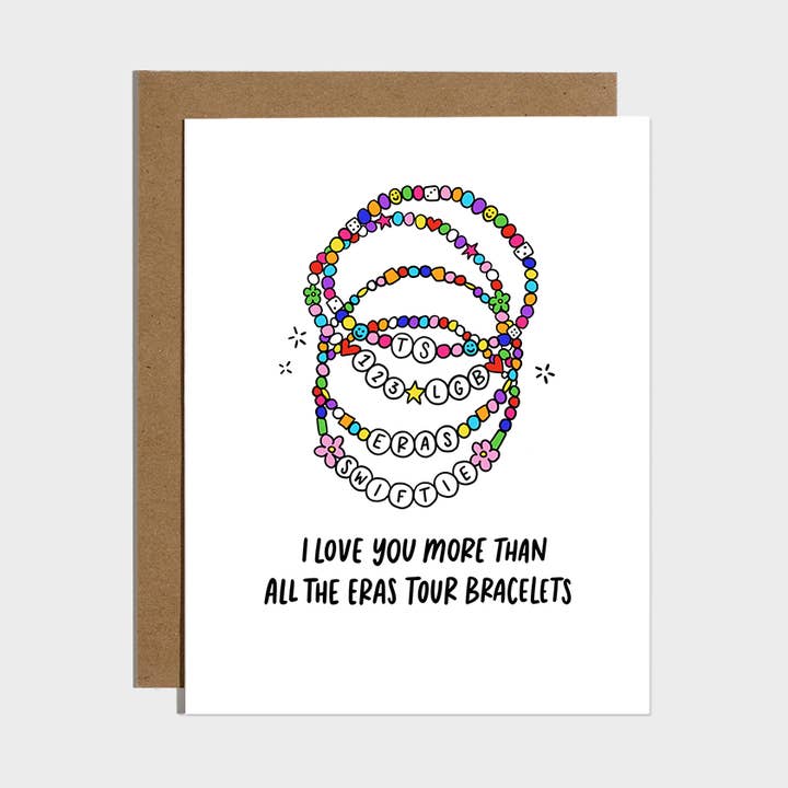 Carte de bracelets d'amitié Eras pour la vente par Brittany Paige