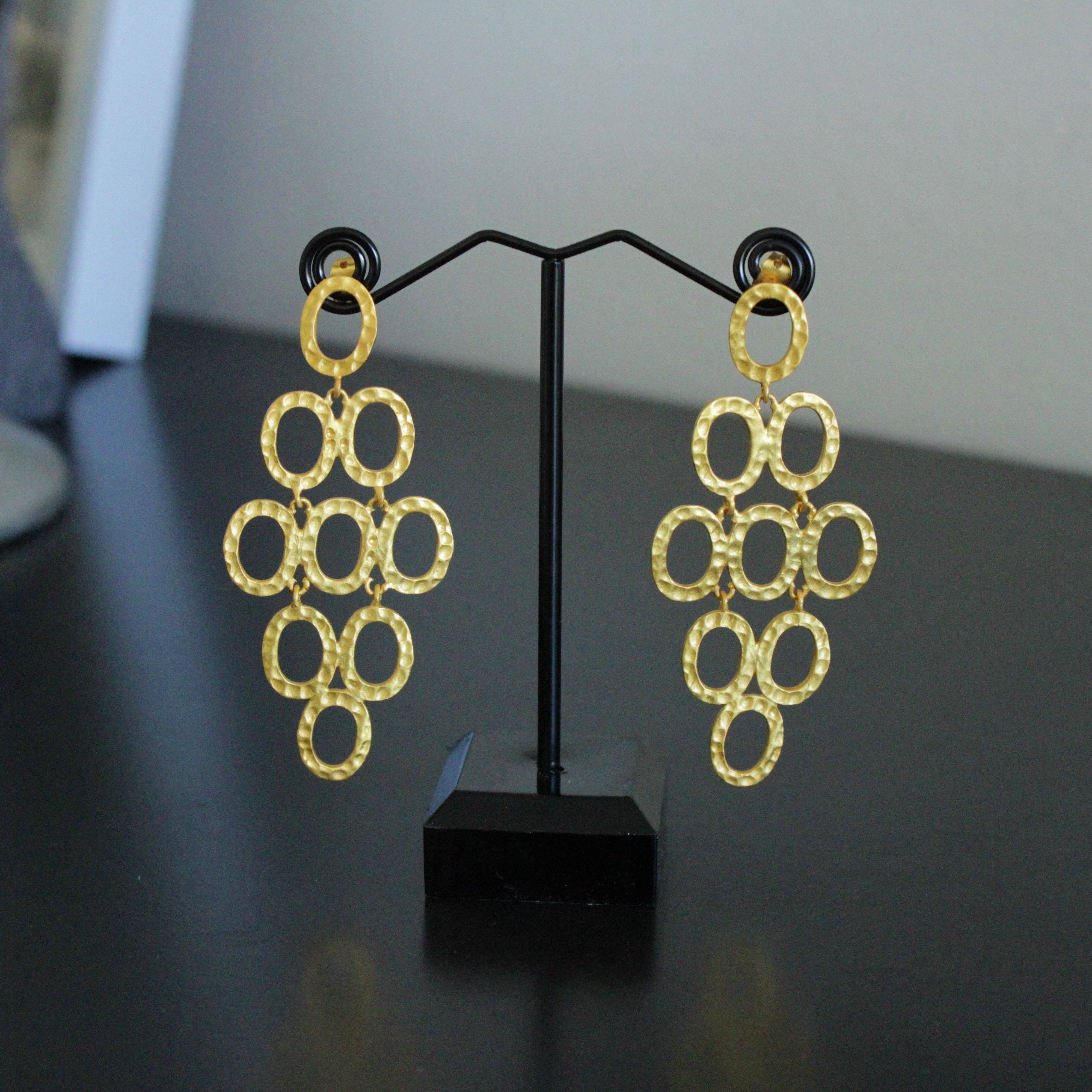 LA MAR - Wholesale Dangle Earrings - KLIMT gold-plated earrings
