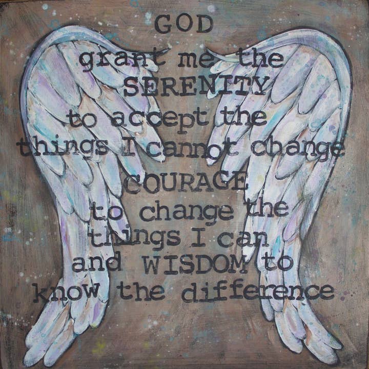 The Serenity Prayer for wholesale by The Art of Kristen Feighery