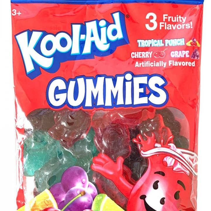 Kool-Aid Gummi Peg Bag 4 oz Single Bag for wholesale by Shop The King