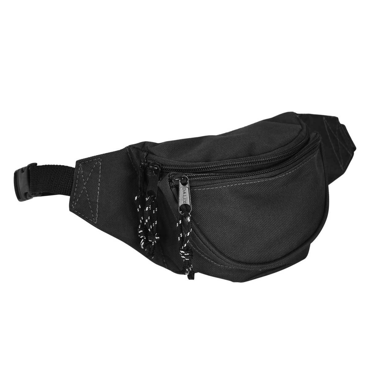 Dalix - Wholesale Belt Bag - Unisex - Dalix Round Fanny Pack w/ 3 Pockets78