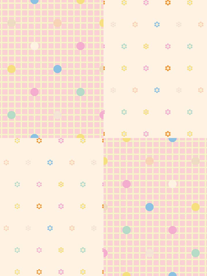 Blossom Patch Quilt 🌸 (Baby Girl Print) for wholesale by LURE by Lina