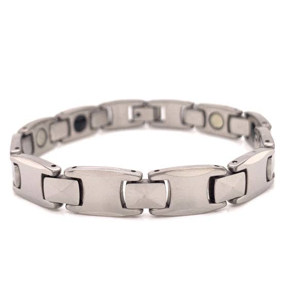 WJW - Venta al por mayor Pulseras de cadenas y eslabones - Pulsera magnética de tungsteno: beneficios terapéuticos