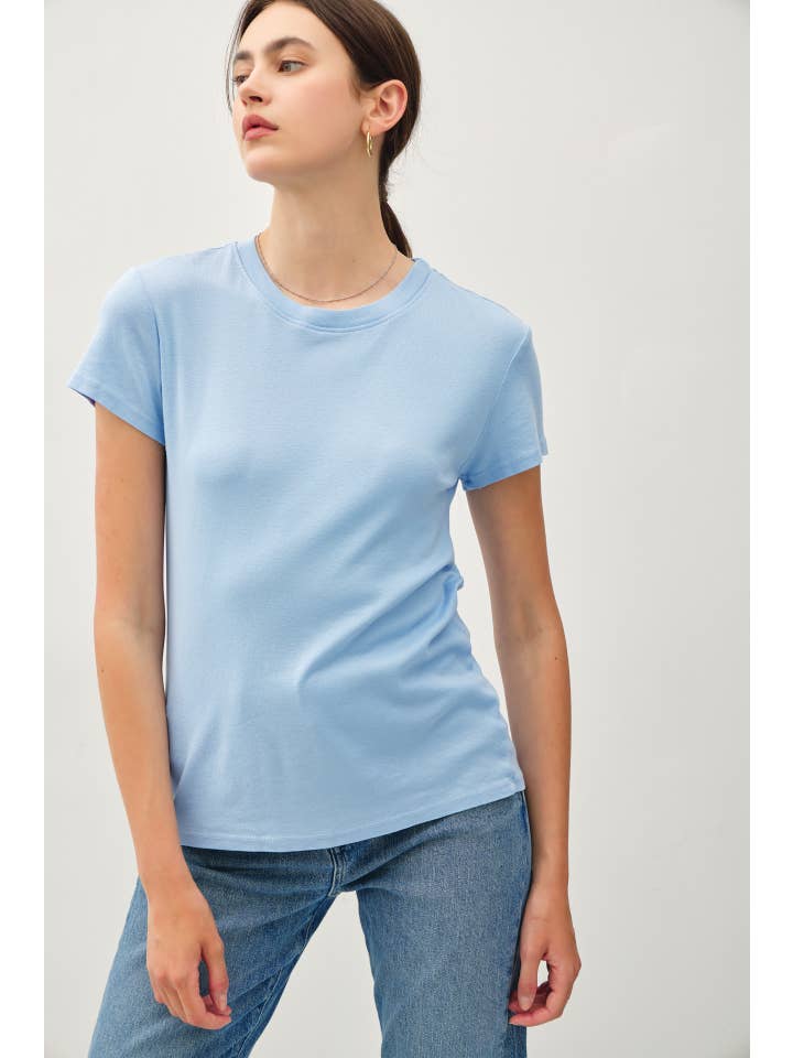 Be Cool - Wholesale T-Shirt - Women's - CLASSIC COTTON BLEND CREWNECK T-SHIRT