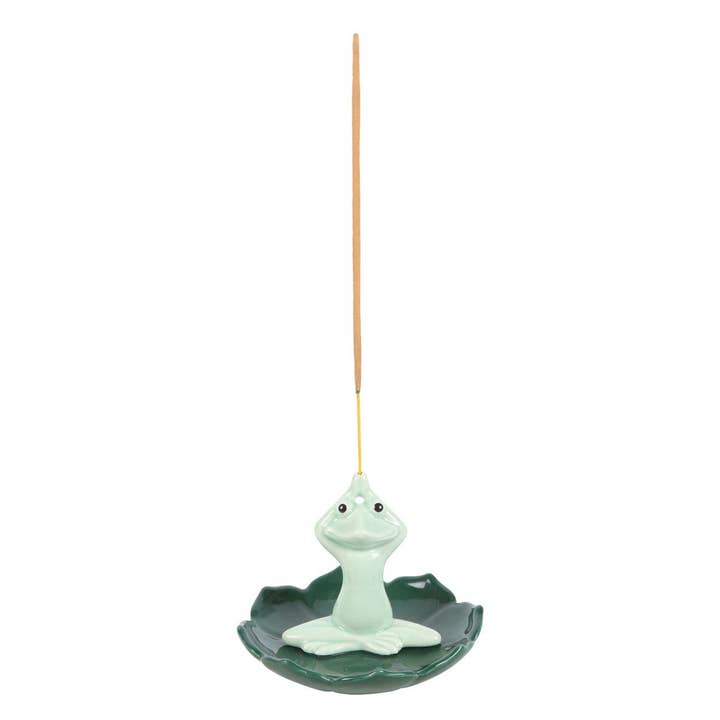 Something Different Wholesale - Wholesale Incense Holder - Yoga Frog Incense Stick Holder