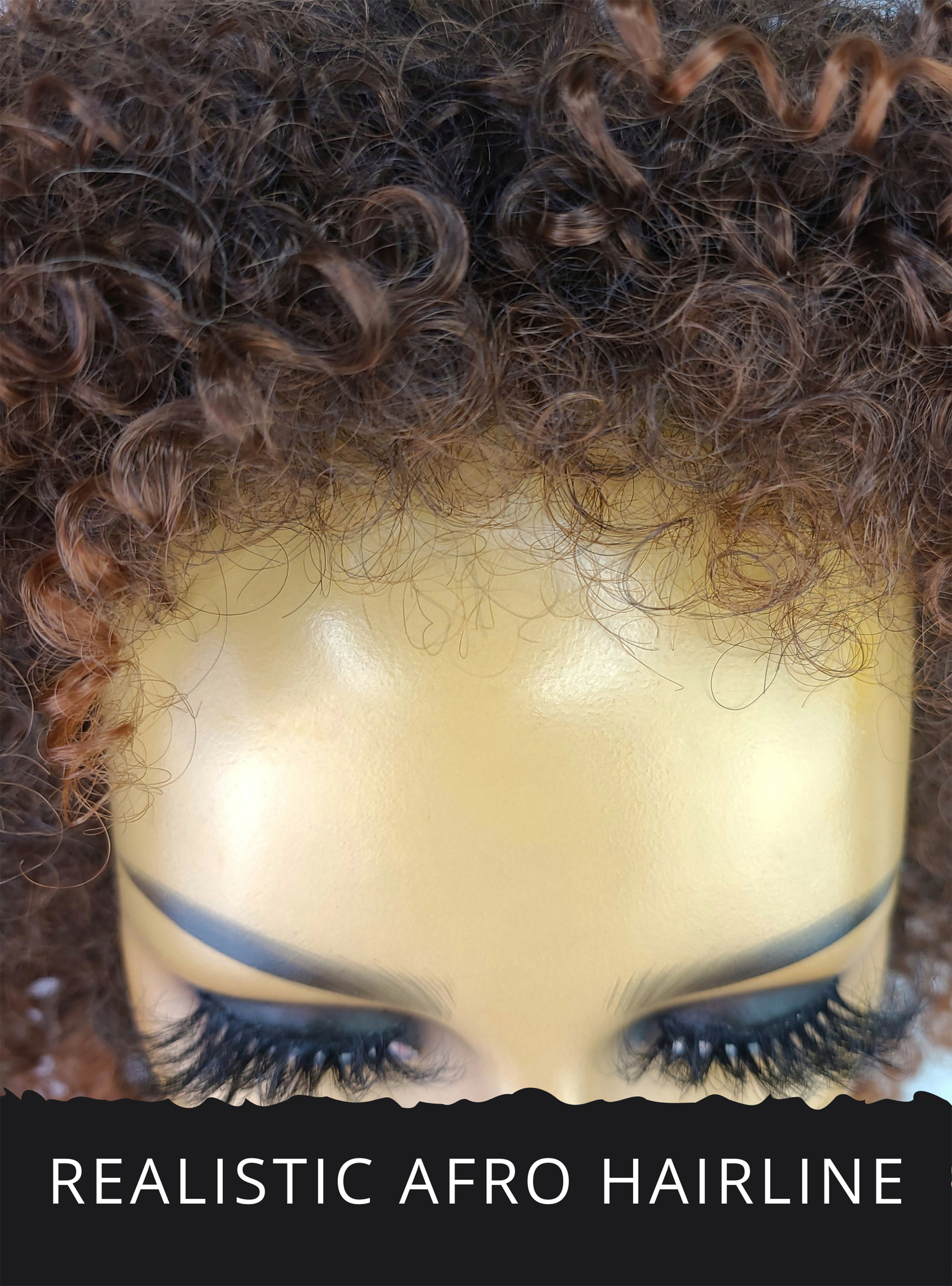 Celebrity Hair for Less - Wholesale Wig/Hair Piece - Afro Kinky Curly Wig with Afro Hairline, 10"2