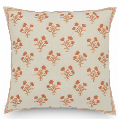 Urbane Hide Beige Floreale Boho – Copricuscino 45×45 cm per la vendita all'ingrosso da parte di Urbane Hide